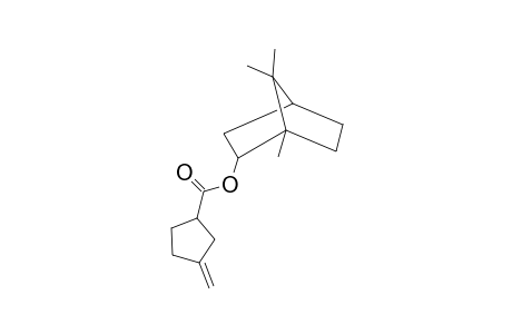 1,7,7-Trimethylbicyclo[2.2.1]hept-2-yl 3-methylenecyclopentanecarboxylate