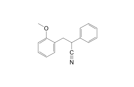 2-(o-methoxyphenyl)-2-phenylpropionitrile