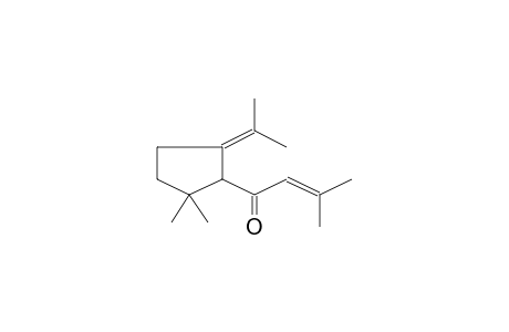 1,1-DIMETHYL-2-(1-OXO-3-METHYL-2-BUTENYL)-3-ISOPROPYLIDENECYCLOPENTANE