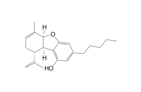 1-Dibenzofuranol, 5a,8,9,9a-tetrahydro-6-methyl-9-(1-methylethenyl)-3-pentyl-, [5aS-(5a.alpha.,9.alpha.,9a.alpha.)]-