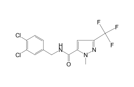 N-(3,4-dichlorobenzyl)-1-methyl-3-(trifluoromethyl)pyrazole-5-carboxamide