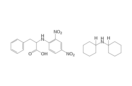 N-(2,4-dinitrophenyl)-L-3-phenylalanine, compound with dicyclohexylamine(1:1)