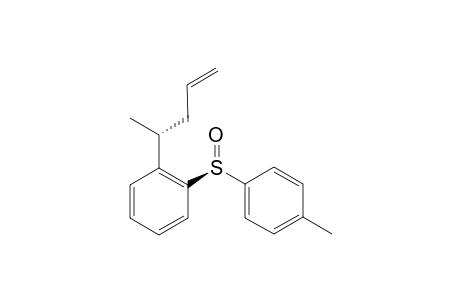 [4R,(S)S]-4-[2-(p-Tolylsulfinyl)phenyl]-1-pentene