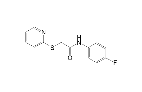 acetamide, N-(4-fluorophenyl)-2-(2-pyridinylthio)-