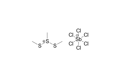 Methylbis(methylthio)sulfonium hexachloroantimonate