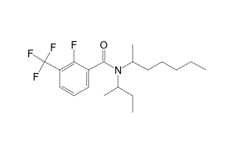 Benzamide, 2-fluoro-3-trifluoromethyl-N-(2-butyl)-N-(hept-2-yl)-