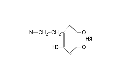 5-(2-AMINOETHYL)-1,2,4-BENZENETRIOL, HYDROCHLORIDE