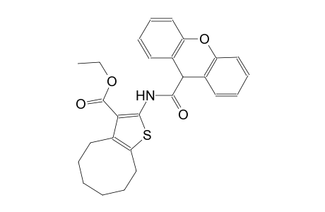 ethyl 2-[(9H-xanthen-9-ylcarbonyl)amino]-4,5,6,7,8,9-hexahydrocycloocta[b]thiophene-3-carboxylate
