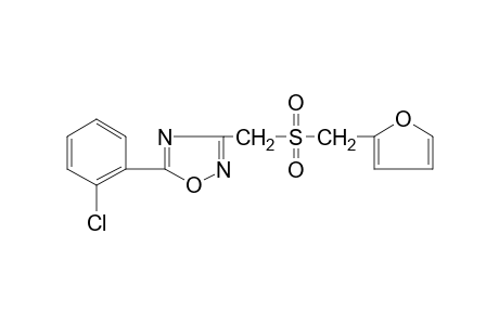 5-(o-chlorophenyl)-3-[(furfurylsulfonyl)methyl]-1,2,4-oxadiazole