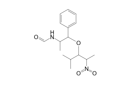 N-{1-Methyl-2-[2'-methyl-1'-(1"-nitroethyl)propoxy]-2-phenylethyl}formamide