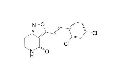 3-[2-(2,4-Dichlorophenyl)ethenyl]-4,5,6,7-tetrahydroisoxazolo[4,3-c]pyridin-4-one