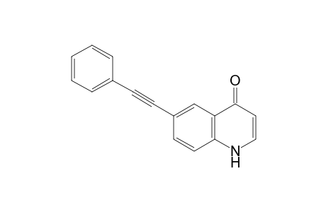 6-(Phenylethynyl)quinolin-4-one