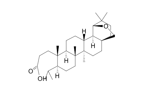 19.beta.,28-Epoxy-3,4-seco-18.alpha.-oleanan-3-oic acid