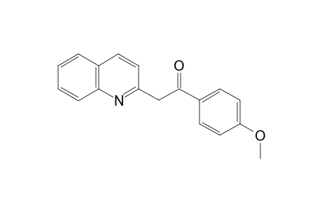 1-(4-Methoxyphenyl)-2-(quinolin-2-yl)ethanone