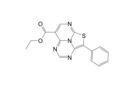 1-Thia-3,5,8,8b-tetraazaacenaphthylene-6-carboxylic acid, 2-phenyl-, ethyl ester