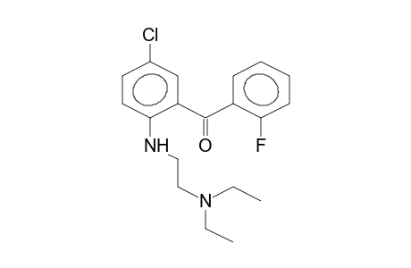 (5-Chloro-2-([2-(diethylamino)ethyl]amino)phenyl)(2-fluorophenyl)methanone