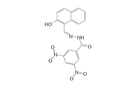 N'-(2-Hydroxy-1-naphthylmethyl)-3,5-dinitrobenzohydrazide