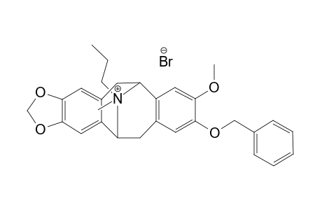 9-O-Benzyl-N-propylcaryachine N-methobromide