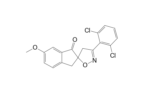 3-(2',6'-Dichlorophenyl)-spiro[2"-(1-oxo-6-methoxydihydro)indane]-5-isoxazoline