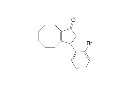 3-(2-Bromophenyl)-2,3,4,5,6,7,8,9-octahydrocyclopentacycloocten-1-one