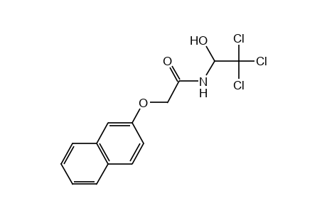 N-(1-hydroxy-2,2,2-trichloroethyl)-2-[(2-naphthyl)oxy]acetamide