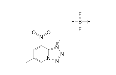 4-NITRO-6,N3-DIMETHYL-TETRAZOLO-[1,5-A]-PYRIDINE-TETRAFLUOROBORATE-SALT