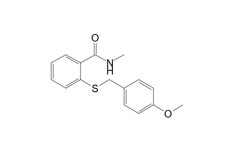 2-(4-Methoxybenzylthio)-N-methylbenzamide