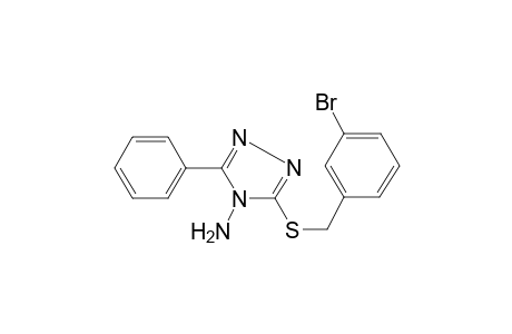 3-(3-Bromo-benzylsulfanyl)-5-phenyl-[1,2,4]triazol-4-ylamine