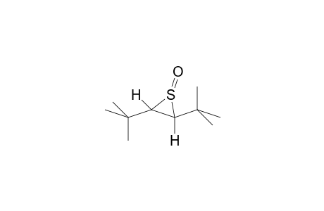 THIIRANE, 2,3-BIS(1,1-DIMETHYLETHYL)-, 1-OXIDE