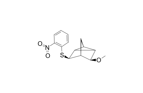 EXO-3-(2'-NITROPHENYLTHIO)-EXO-5-METHOXY-TRICYCLO-[2.2.1.0(2,6)]-HEPTANE