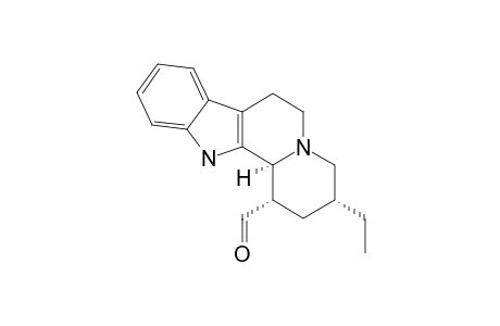 3-ALPHA-ETHYL-1,2,3,4,6,7,12,12B-ALPHA-OCTAHYDRO-[2,3-A]-QUINOLIZINE-1-ALPHA-CARBALDEHYDE