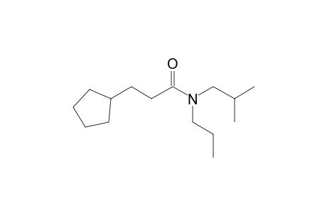 Propionamide, 3-cyclopentyl-N-propyl-N-isobutyl-