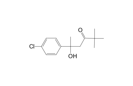 5-(4-Chlorophenyl)-5-hydroxy-2,2-dimethyl-3-hexanone