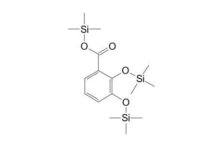 Benzoic acid, 2,3-bis[(trimethylsilyl)oxy]-, trimethylsilyl ester