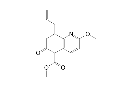 Methyl 8-allyl-5,6,7,8-tetrahydro-2-methoxy-6-oxoquinoline-5-carboxylate