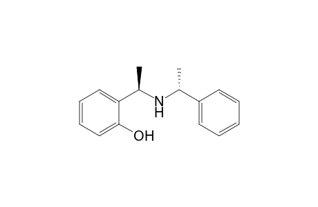 2-[(R)-1'-((R)-1"-Phenylethyl)aminoethyl]-phenol