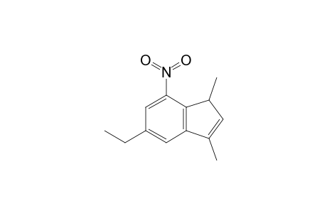 5-Ethyl-1,3-dimethyl-7-nitro-1H-indene