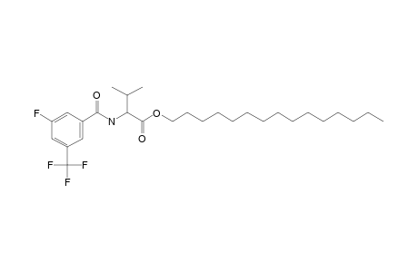 L-Valine, N-(3-fluoro-5-trifluoromethylbenzoyl)-, pentadecyl ester