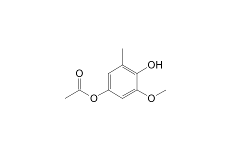 (3-Methoxy-5-methyl-4-oxidanyl-phenyl) ethanoate