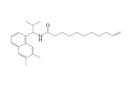10-Undecenamide, N-[(6,7-dimethyl-1-naphthyl)-2-methyl-1-propyl]-