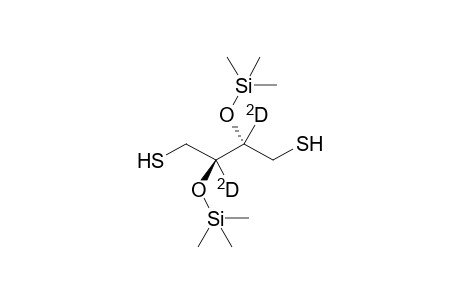 3,4-D2-dithioerythritol 2TMS