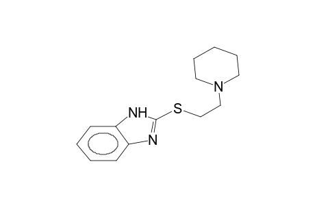 2-(2-Piperidinoethylthio)benzimidazole