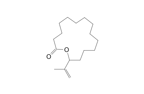 14-Isopropenyl-14-tetradecanolide