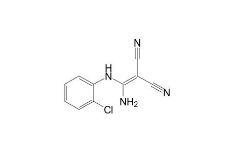 [amino(o-chloroanilino)methylene]malononitrile