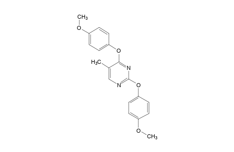2,4-bis(p-methoxyphenoxy)-5-methylpyrimidine