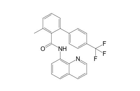 3-Methyl-N-(quinolin-8-yl)-4'-(trifluoromethyl)-[1,1'-biphenyl]-2-carboxamide