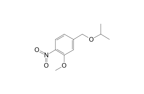 3-Methoxy-4-nitrobenzyl alcohol, isopropyl ether