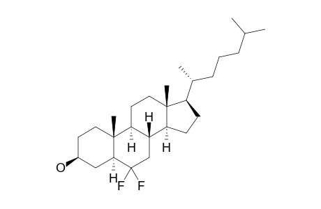 (3S,5S,8S,9S,10R,13R,14S,17R)-17-[(1R)-1,5-dimethylhexyl]-6,6-difluoro-10,13-dimethyl-1,2,3,4,5,7,8,9,11,12,14,15,16,17-tetradecahydrocyclopenta[a]phenanthren-3-ol