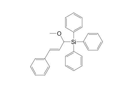 [(E)-1-methoxy-3-phenyl-allyl]-triphenyl-silane
