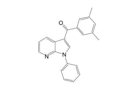 (3,5-Dimethylphenyl)(1-phenyl-1H-pyrrolo[2,3-b] pyridin-3-yl)methanone